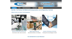 Desktop Screenshot of duotecsysteme.de
